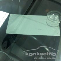 Ремонт трещины с поворотом на лобовом стекле