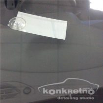 Ремонт дугообразной трещины на стекле авто