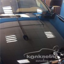 Полировка Mercedes Benz, чёрный насыщенный цвет