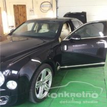 Полировка Bentley чёрного цвета