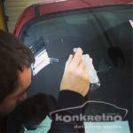 Ремонт трещины на лобовом стекле