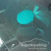 Ремонт большого скола на лобовом стекле