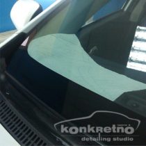 Ремонт трещины лобового стекла в правой части лобового стекла