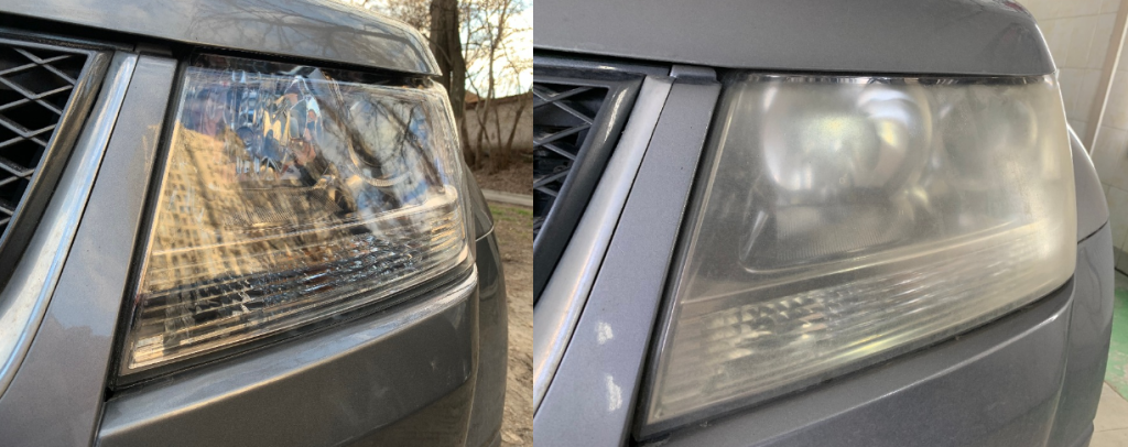 Как восстановить прозрачность помутневших фар