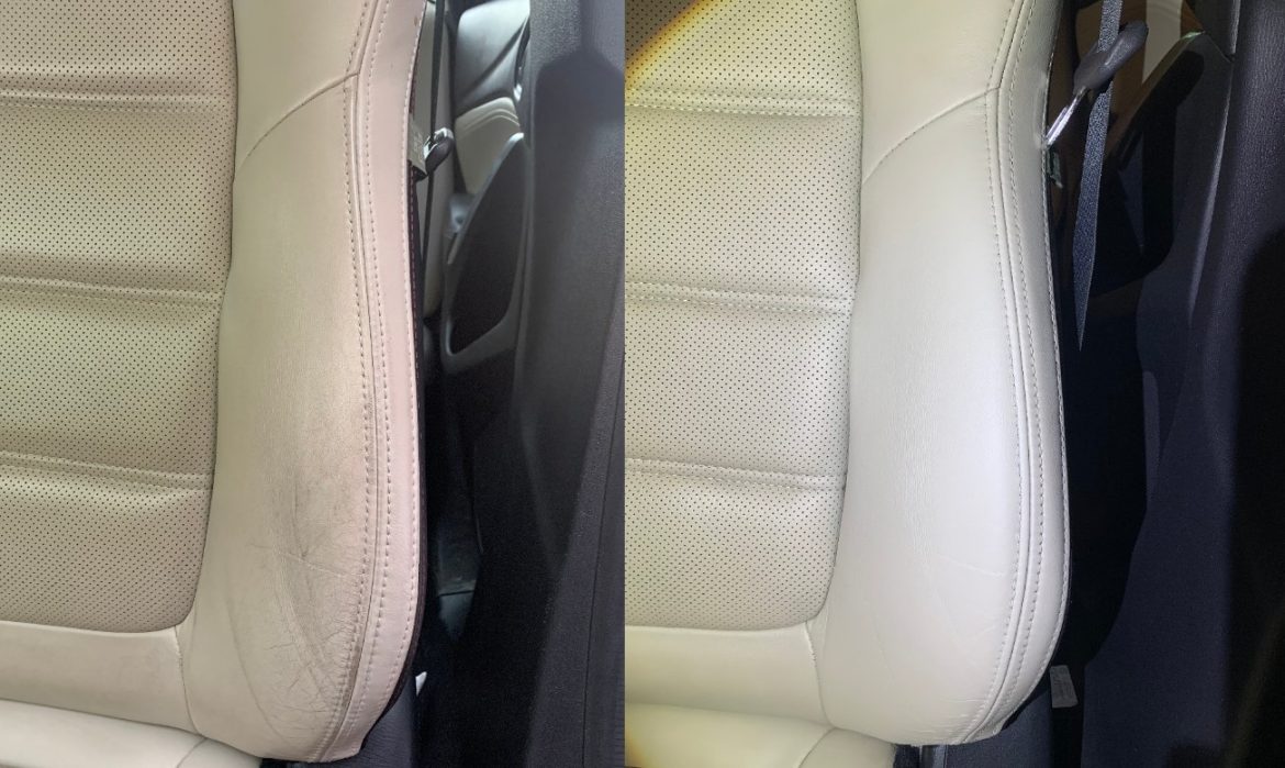 Восстановление кожаных сидений